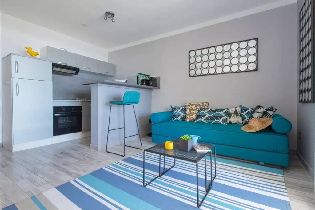 Le Petrel Blanc - Appartement Sur La Plage De La Souris Blanche Trois Bassins Eksteriør bilde